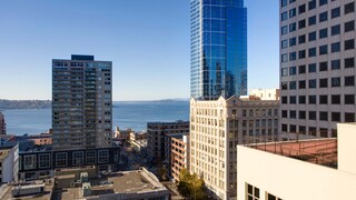 Joshua Green Building from the adjacent building rooftop