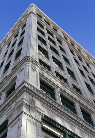 Joshua Green Building unique exterior wall