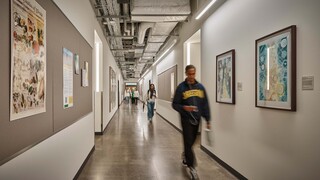 University of Oregon Huestis Hall Interior, Eugene, Oregon