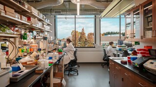 University of Oregon Huestis Hall Interior, Eugene, Oregon