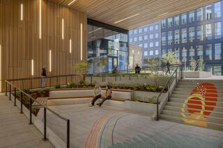 Chapter Building I entrance and ramps