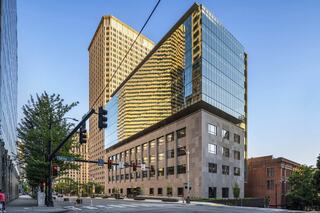 Federal Reserve Building Redevelopment exterior street view