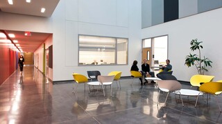 Eugene Water and Electric Board indoor waiting common area