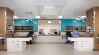 Oregon Humane Society - New Road Ahead patients room