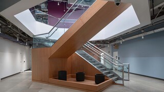 Meta Breakaway facility stairs