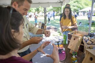 Girls Build volunteering event