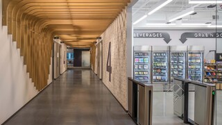 One Esterra food mart, cafeteria