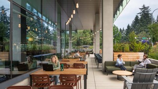 One Esterra outside terrace