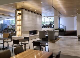Columbia Center Podium Remodel lobby waiting area