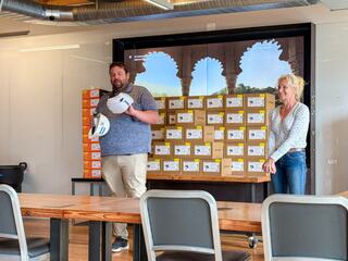 Type II Helmets on Display