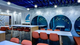 Common area with under the sea theme in the office, Bellevue and Seattle, Washington | Hillsboro and Portland, Oregon