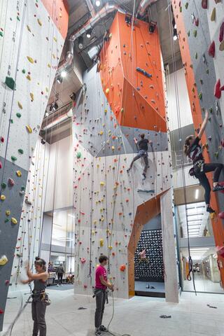 Oregon State University, Dixon Rec Center Climbing Wall