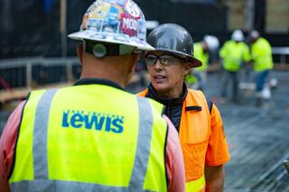 Lewis foreman Lorie Tibbetts