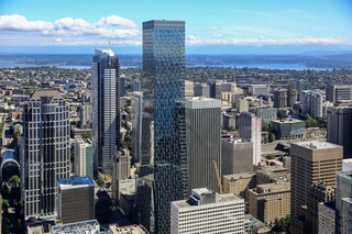 Rainier Square Tower with other skyscrapers