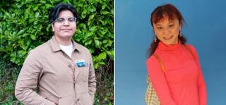 2024 Lewis Scholarship Recipients: Gabriel Nuñez-Sanchez and Hattie Zhang