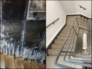 Huestis Hall Stairwell