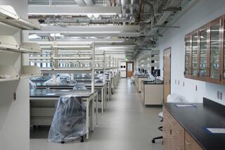 Huestis Hall classroom