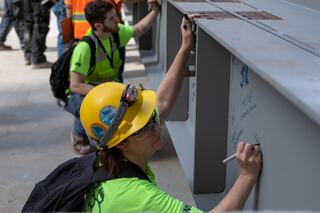 Rainier Square Tower Topping Out