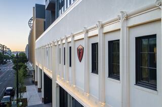 400 Westlake building side view