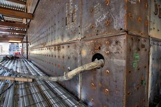 Locations for concrete portals were designed in a specific pattern to allow the concrete to flow throughout each module.