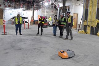 Deploying Dusty, Lewis’ Robotic Layout Sidekick