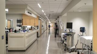 Providence St. Vincent Emergency Department patients unit Portland Oregon