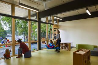 Haring Center Renovation Interior, Seattle, Washington