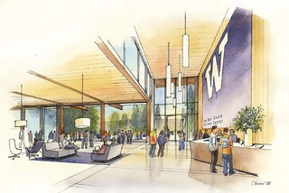 University of Washington Welcome Center, Seattle, Washington