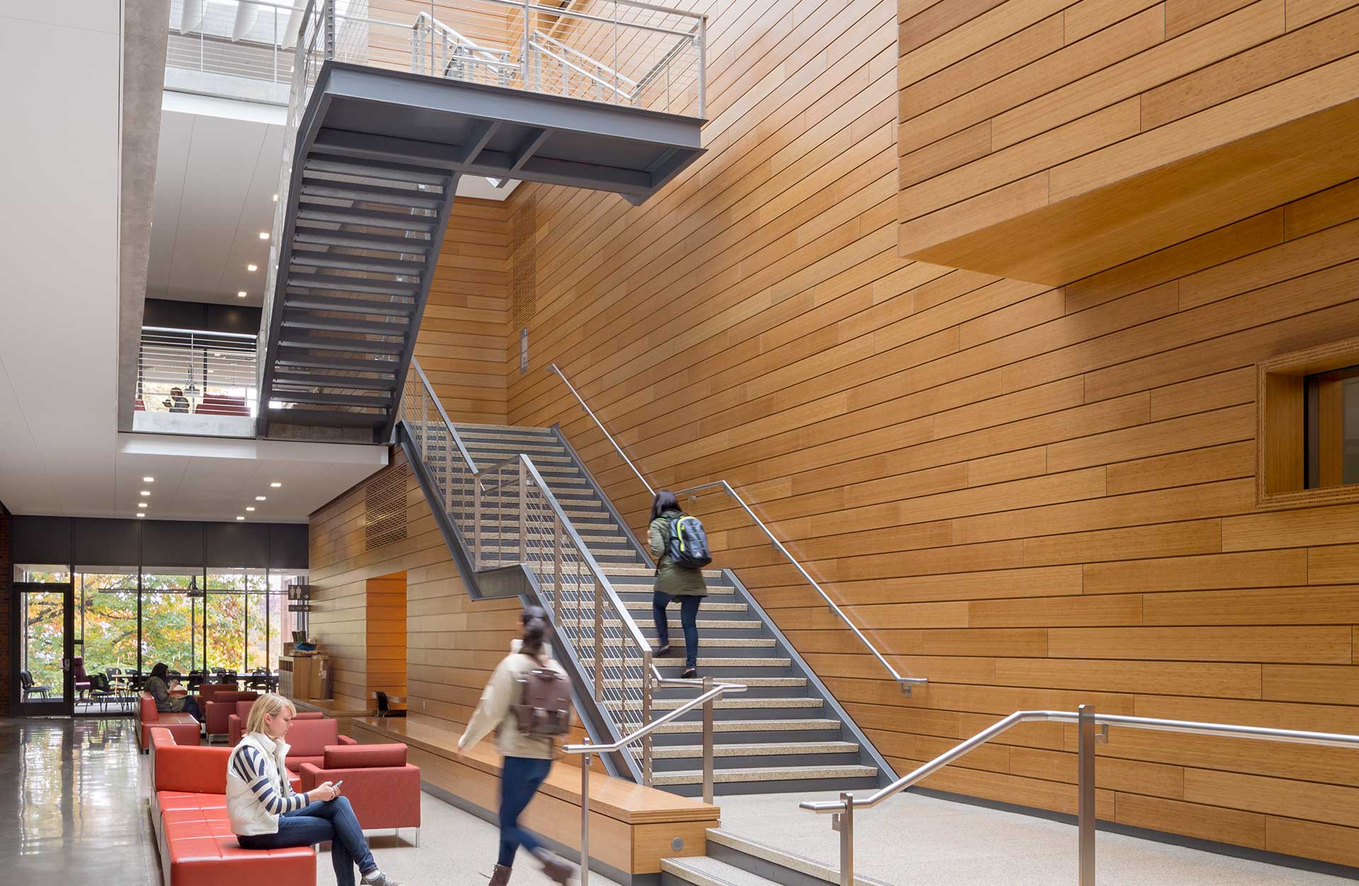 University of Oregon Lewis Integrative Science Building interior