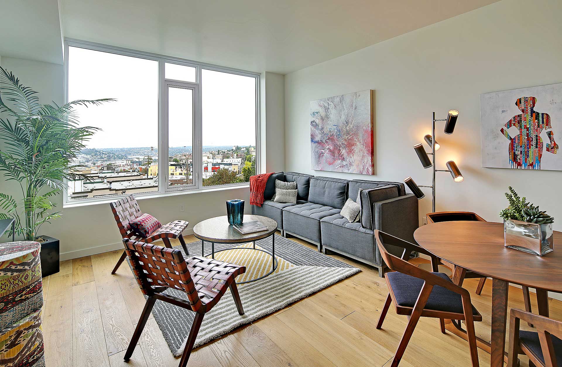 Luma Condominiums living room