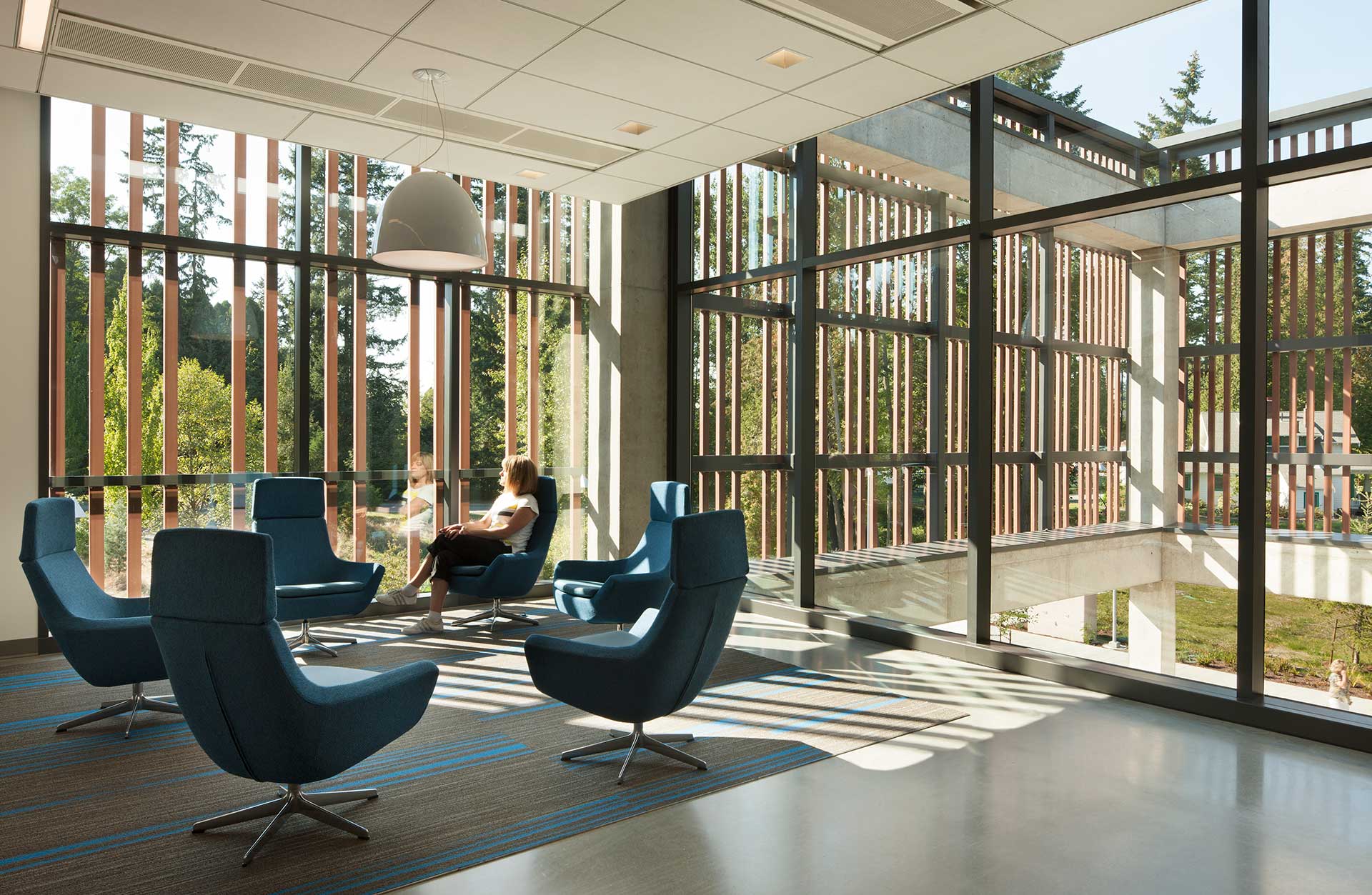 Dicovery Hall sitting area